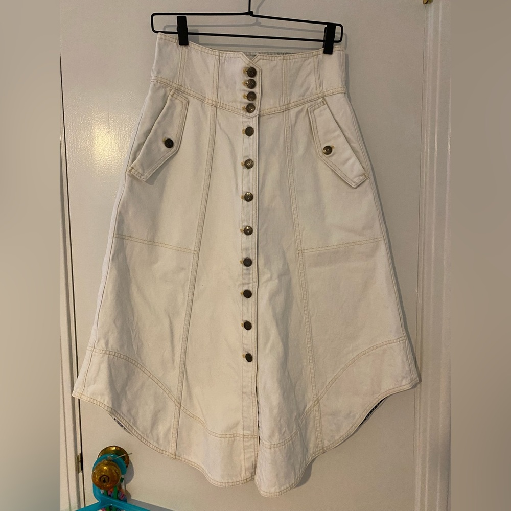 Ulla Johnson Adrian skirt, size 6.  Spring summer 2022 collection. New with tags